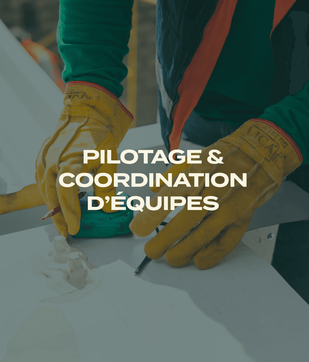 PILOTAGE & COORDINATION D'ÉQUIPE